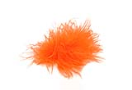 ES0029-J-1505 Pompon (feathersticker) 10 St/zak oranje 3cm  ES0029-J-1505