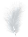 ES0001-E-0001 Marabou 12-15cm wit  1/4 6g  ES0001-E-0001