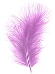 ES0001-E-0264 Marabou 12-15cm lavendel 1/4 6g  ES0001-D-0264