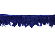 ES0045-M-0293 Chandelleveren 9-12cm (lint) per meter koningsblauw on request ES0045-M-0293
