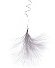 SE0061-K Feather on wire 20cm  SE0061-K