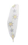 SE0174-Q-0001 Nageoires "Constellation of stars" 8pc/polybag 20cm minimum package 50pcs
export carton 600pcs Enkels-Feathers-Nagoires-Stars
